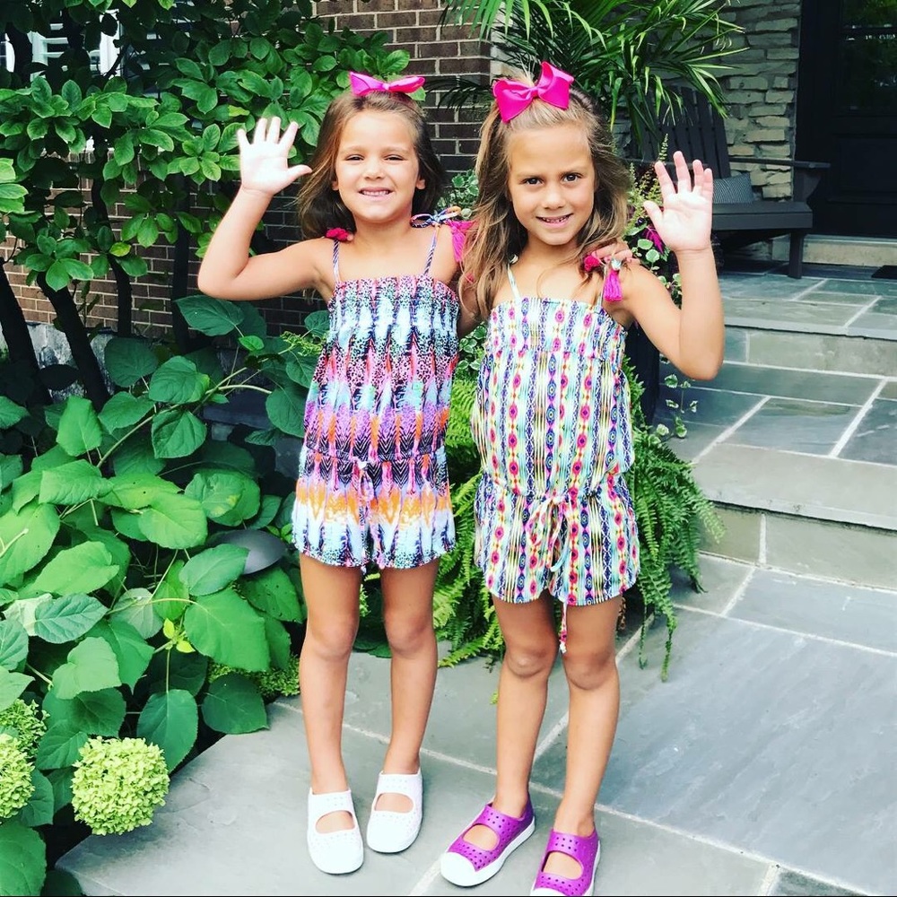Girls PilyQ Tassel Romper XS